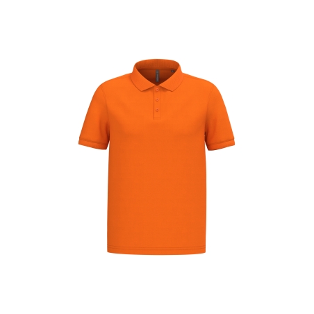 Polo piqué manches courtes homme