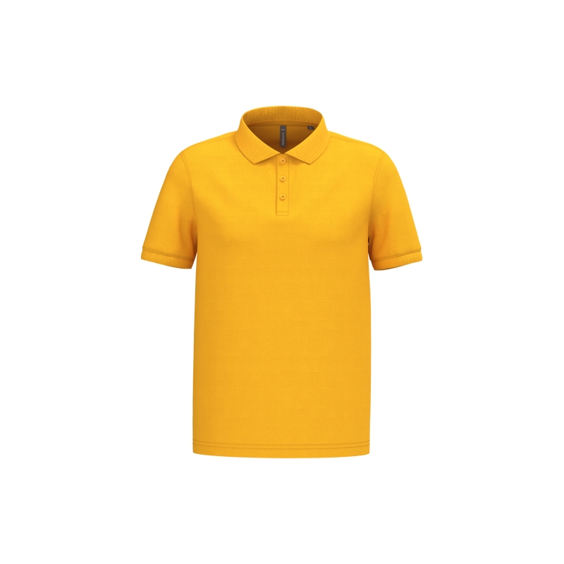 Polo piqué manches courtes homme