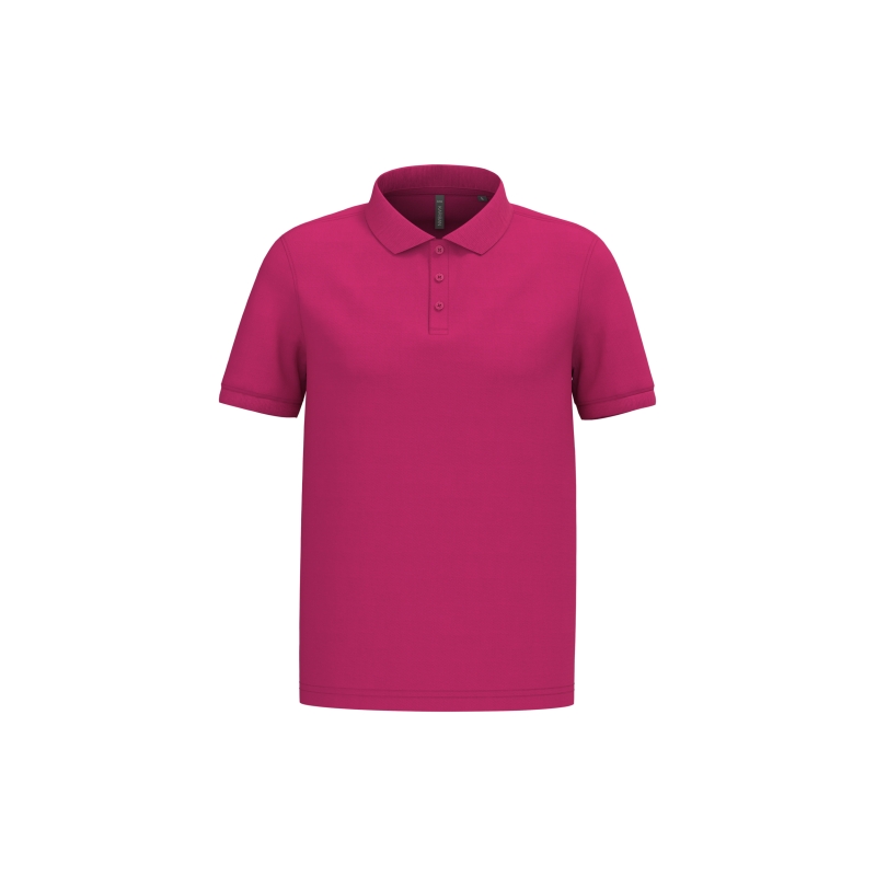 Polo piqué manches courtes homme