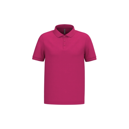 Polo piqué manches courtes homme