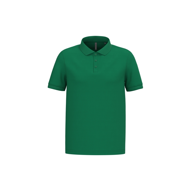 Polo piqué manches courtes homme