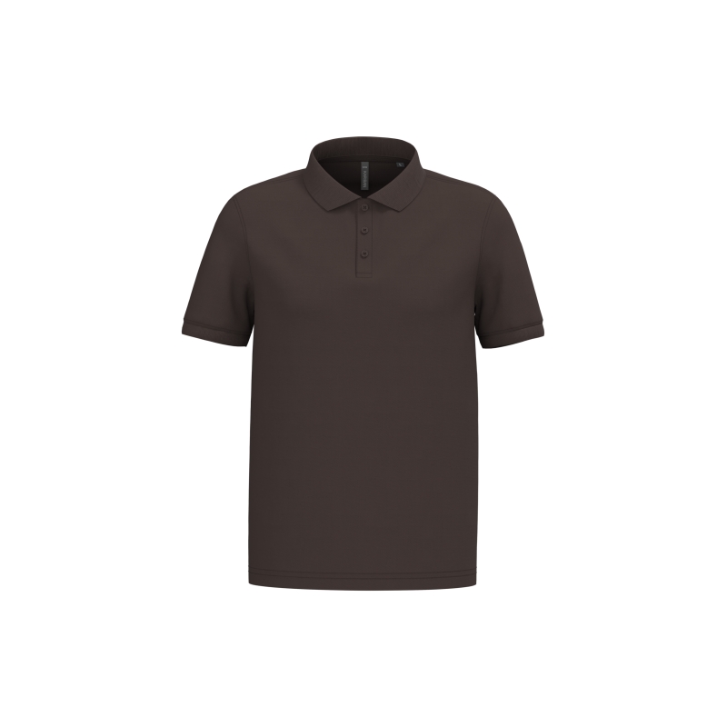 Polo piqué manches courtes homme