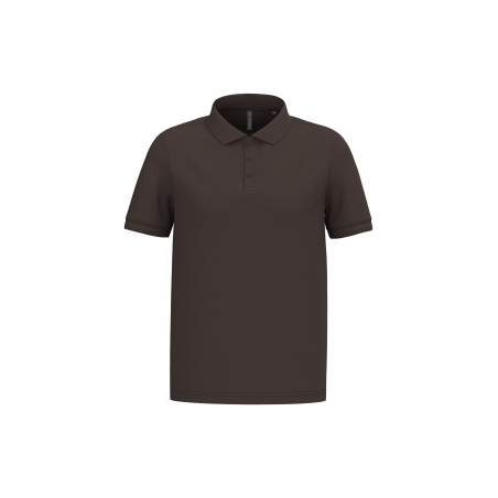Polo piqué manches courtes homme
