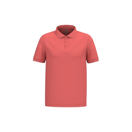 Polo piqué manches courtes homme