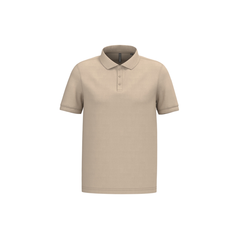 Polo piqué manches courtes homme