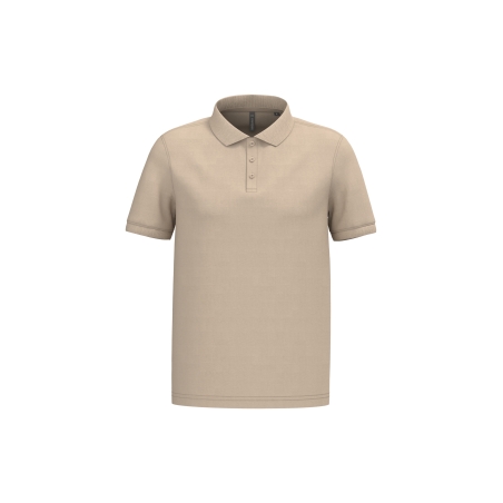 Polo piqué manches courtes homme