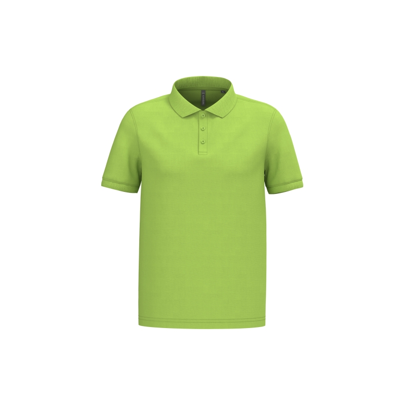 Polo piqué manches courtes homme