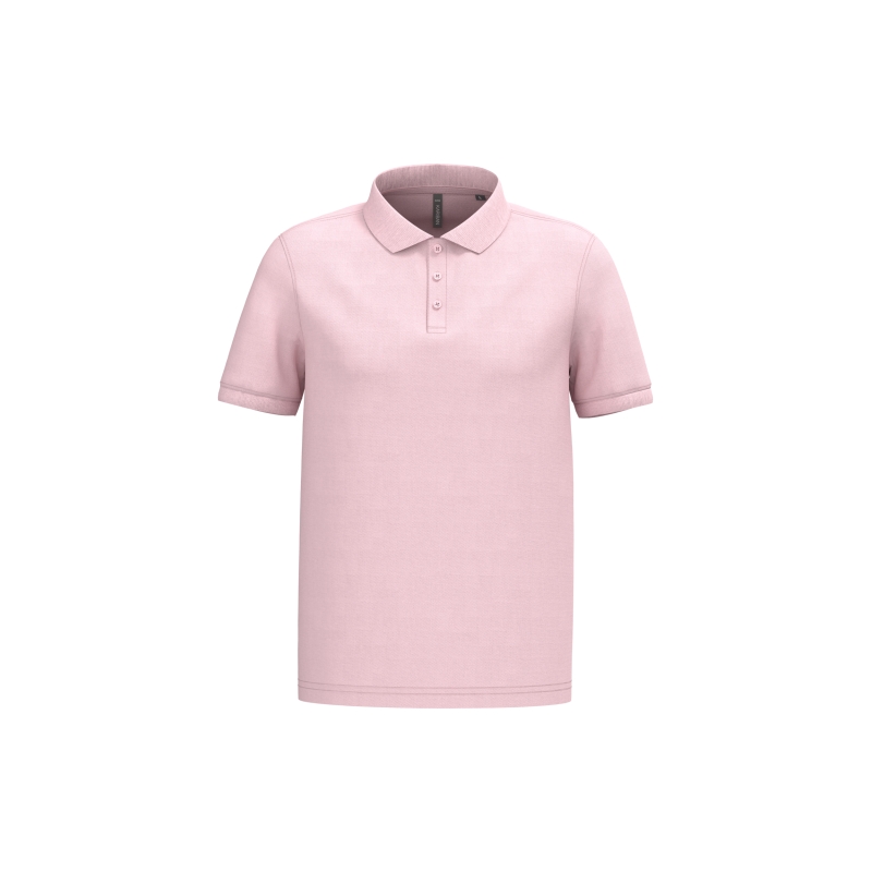 Polo piqué manches courtes homme