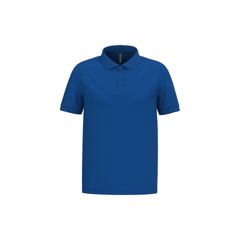 Polo piqué manches courtes homme