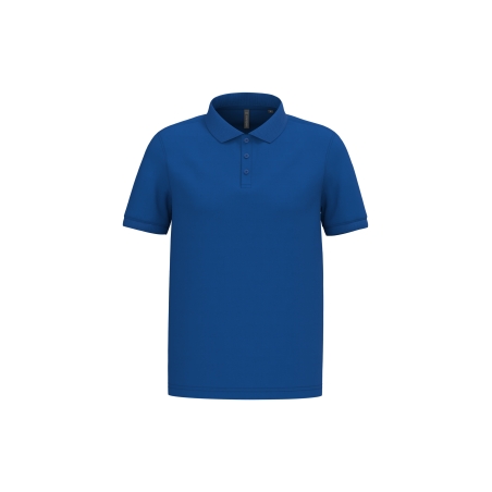 Polo piqué manches courtes homme
