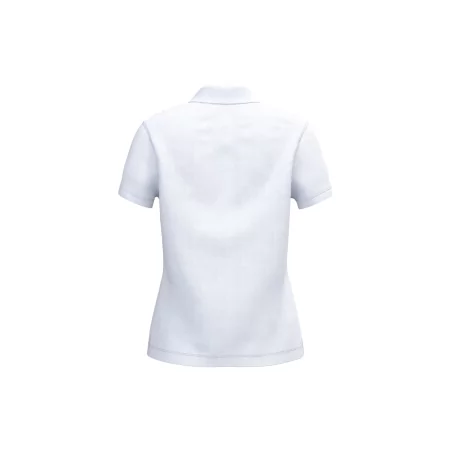 Polo piqué manches courtes femme