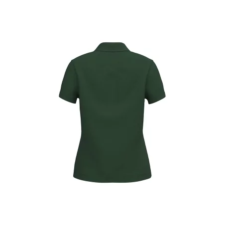 Polo piqué manches courtes femme