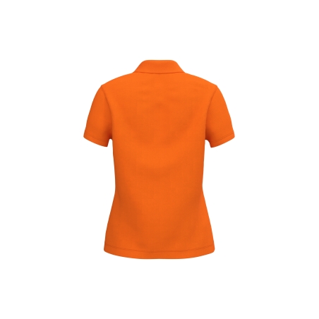 Polo piqué manches courtes femme