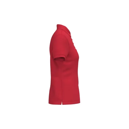 Polo piqué manches courtes femme