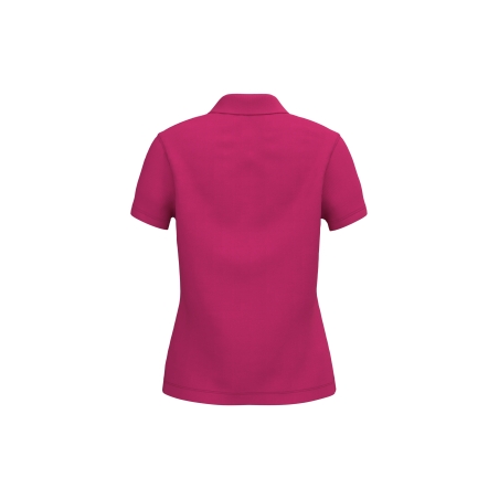 Polo piqué manches courtes femme