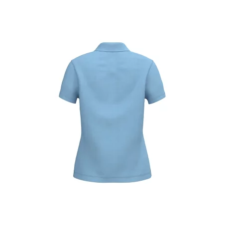 Polo piqué manches courtes femme