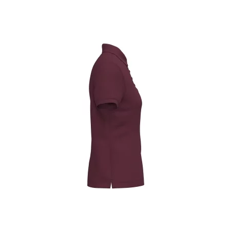 Polo piqué manches courtes femme
