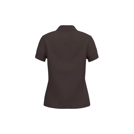 Polo piqué manches courtes femme
