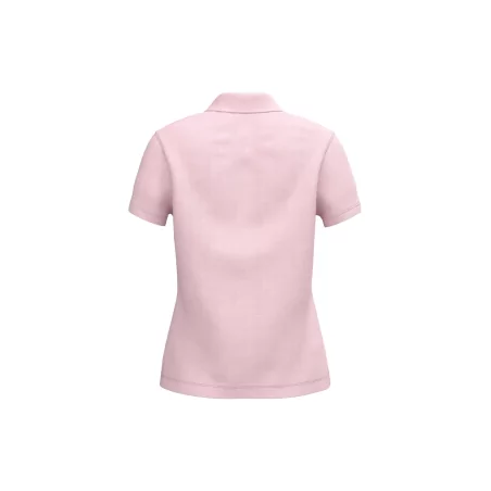 Polo piqué manches courtes femme