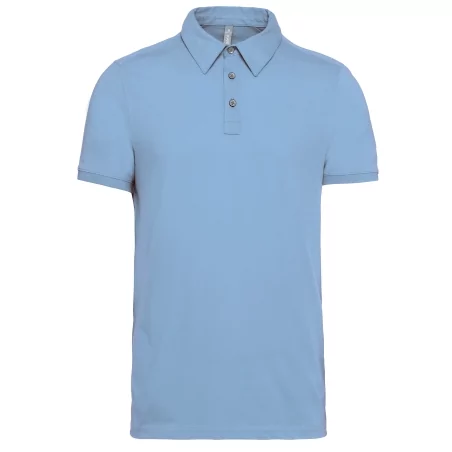Polo jersey manches courtes homme