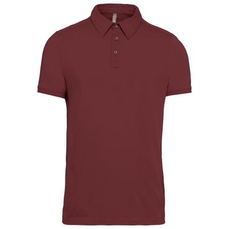 Polo jersey manches courtes homme
