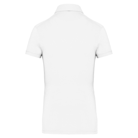 Polo jersey manches courtes femme