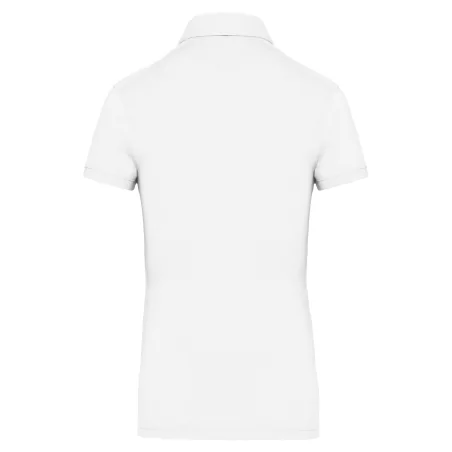 Polo jersey manches courtes femme