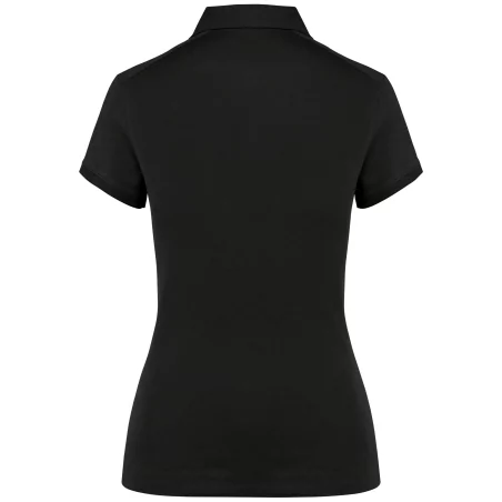 Polo jersey manches courtes femme