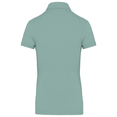Polo jersey manches courtes femme