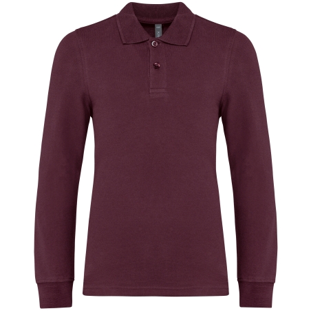 Polo manches longues enfant
