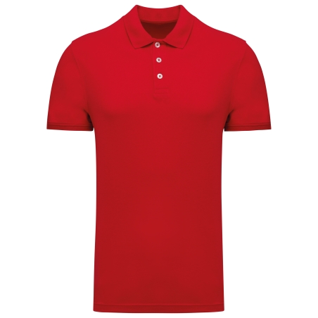 Polo piqué manches courtes homme