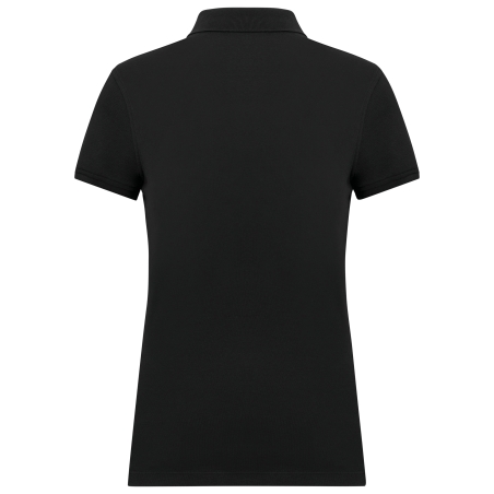 Polo piqué manches courtes femme