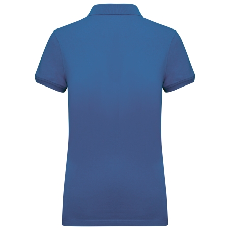 Polo piqué manches courtes femme