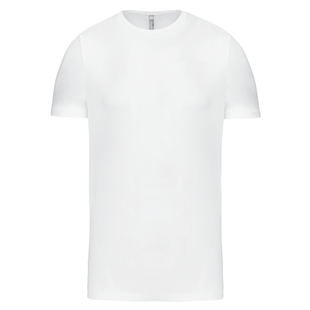 T-shirt col rond manches courtes homme