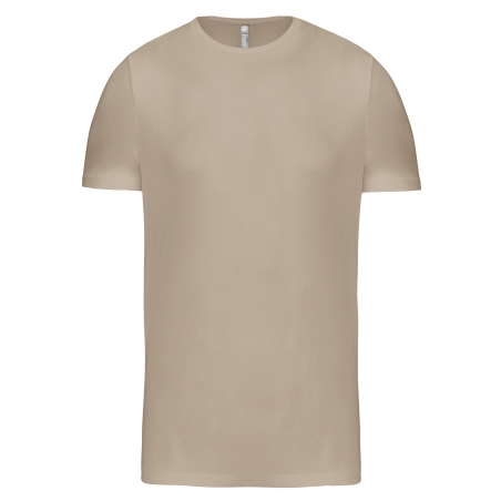 T-shirt col rond manches courtes homme