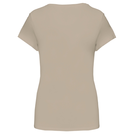 T-shirt col rond manches courtes femme