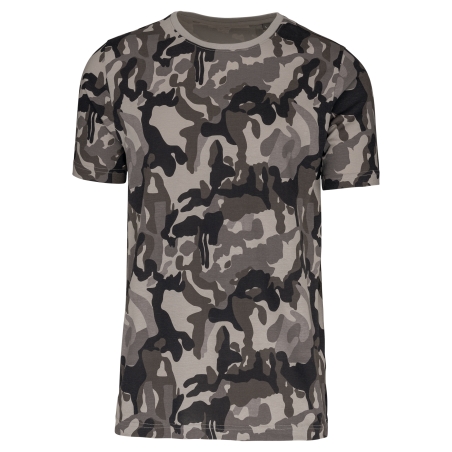 T-shirt camo manches courtes homme