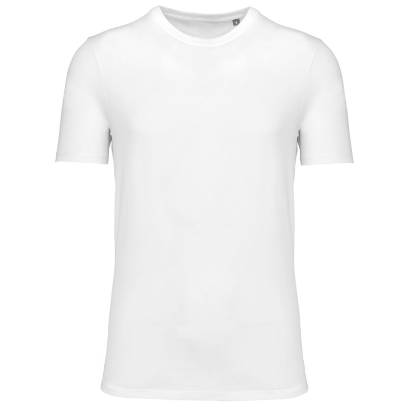 T-shirt col rond manches courtes unisexe
