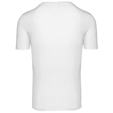 T-shirt col rond manches courtes unisexe