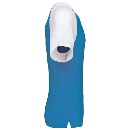 Baseball  t-shirt bicolore manches courtes