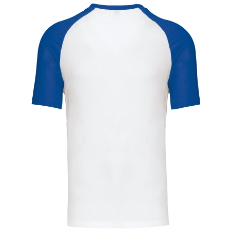 Baseball  t-shirt bicolore manches courtes