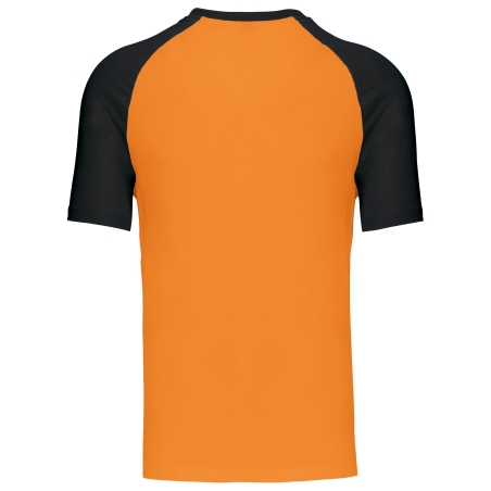 Baseball  t-shirt bicolore manches courtes