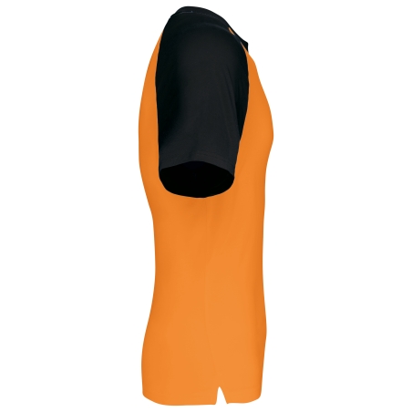 Baseball  t-shirt bicolore manches courtes
