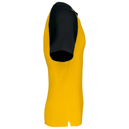 Baseball  t-shirt bicolore manches courtes