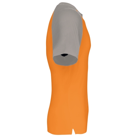 Baseball  t-shirt bicolore manches courtes
