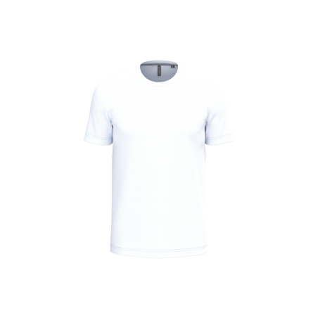 T-shirt col rond manches courtes homme