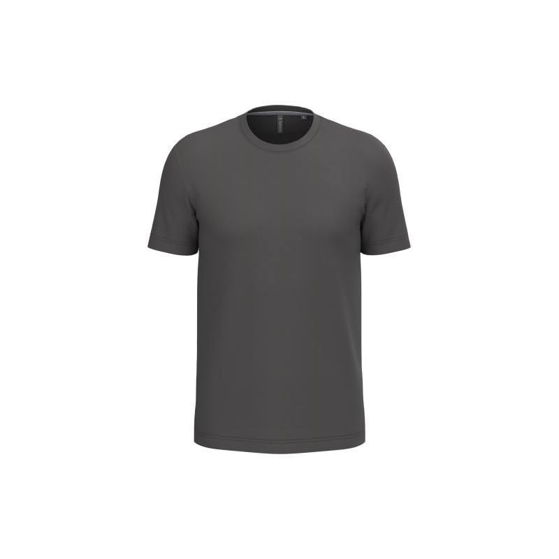 T-shirt col rond manches courtes homme
