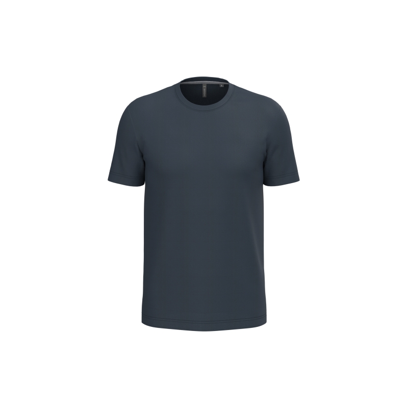 T-shirt col rond manches courtes homme