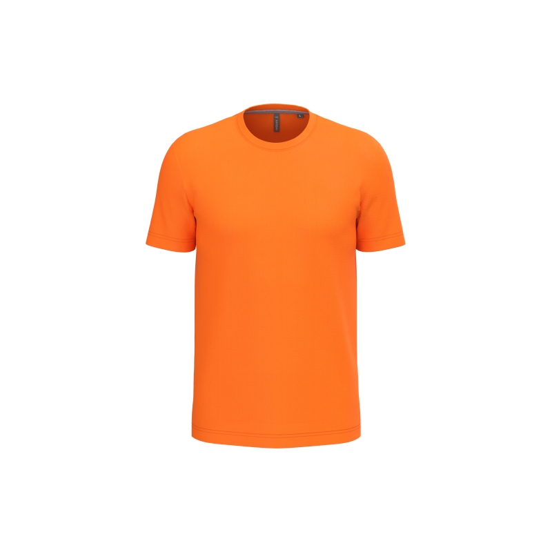 T-shirt col rond manches courtes homme