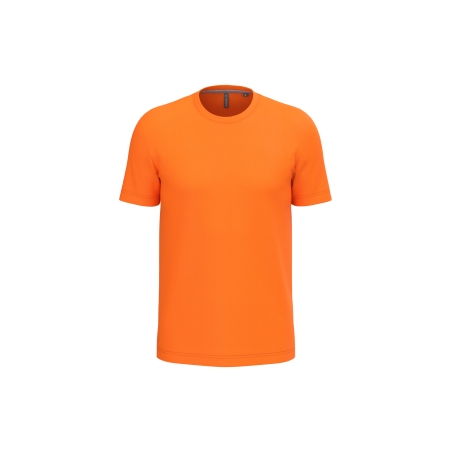 T-shirt col rond manches courtes homme